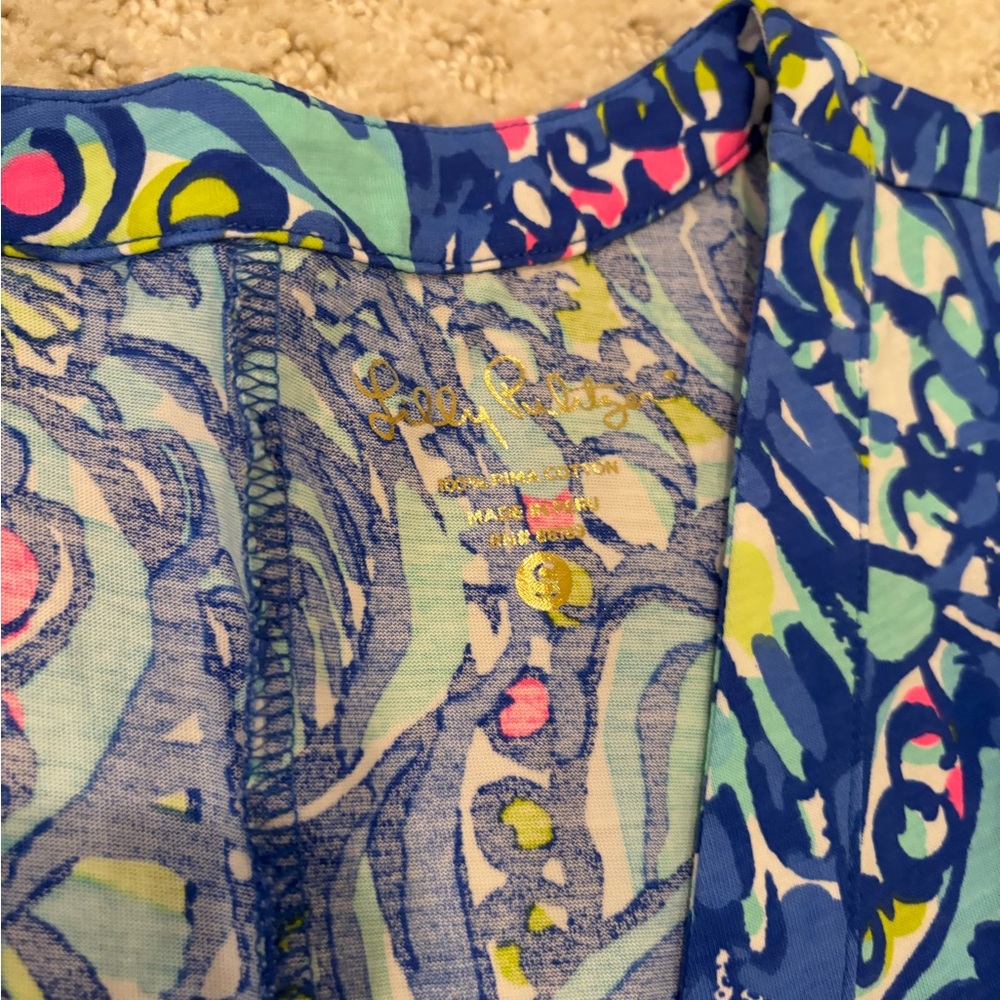 NWOT Brand New Lilly Pulitzer Amina Dress in Neon Ceviche - Picture 3 of 4